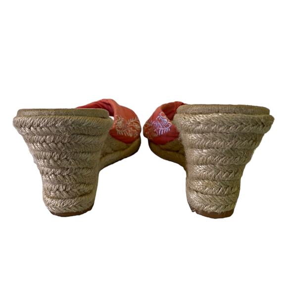 Coldwater Creek Embroidered Bandana Espadrille 8.5 NWOB - Picture 5 of 9